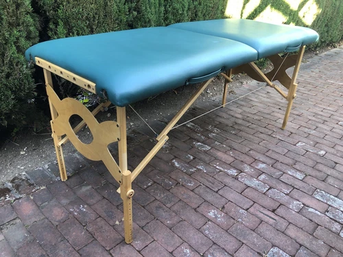 Avalon Earthlite TEAL Portable Folding Massage Table w. Head Rest & Carry Bag