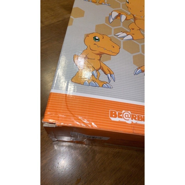 Medicom Toy BE@RBRICK Digimon Agumon 100% & 400% BEARBRICK
