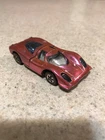1969 Hot Wheels Redline Porsche 917 Salmon Pink White Interior USA
