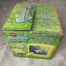 SpongeBob CRT (SB315) WITH BOX AND REMOTE WORKS TESTED RARE GOOD CONDITION TV