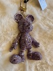 NWT Disney BaubleBar Mickey Mouse Purple Rhinestone Bag Charm — photo 2