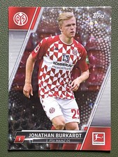 2021-22 Topps Bundesliga Jonathan Burkardt FSV Mainz 05 Speckle Foil #139
