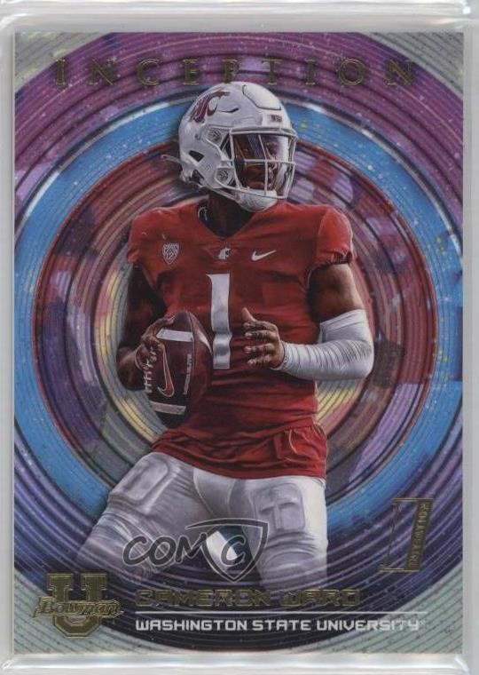 2022-23 Bowman Inception University Cam Ward Cameron Ward #46 17uv