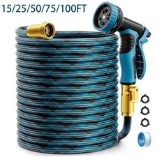 25ft / 50ft / 75ft / 100ft - Expanding Water Hose Garden Hose Anti-Kink Upgraded