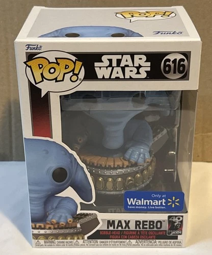Funko POP 616 Max Rebo Star Wars Return of The Jedi 40th Anniversary Figure