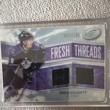 Upper Deck 2008-09 Ice Fresh Threads Drew Doughty Rookie MEM /100 #FT-DD Kings