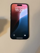 Apple iPhone 15 - 256 GB - Black Unlocked - Fair - A2846