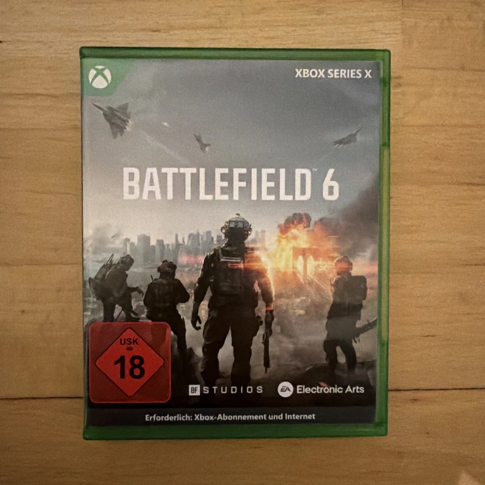 Battlefield 6 Xbox Series X XSX Sehr Gut Disc in OVP mit Flyer, Foto 1 von 2