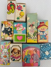 Avon Pin Pals Perfume Glace w/Boxes 1970's LOT OF 10 Different Ones GREAT SHAPE!