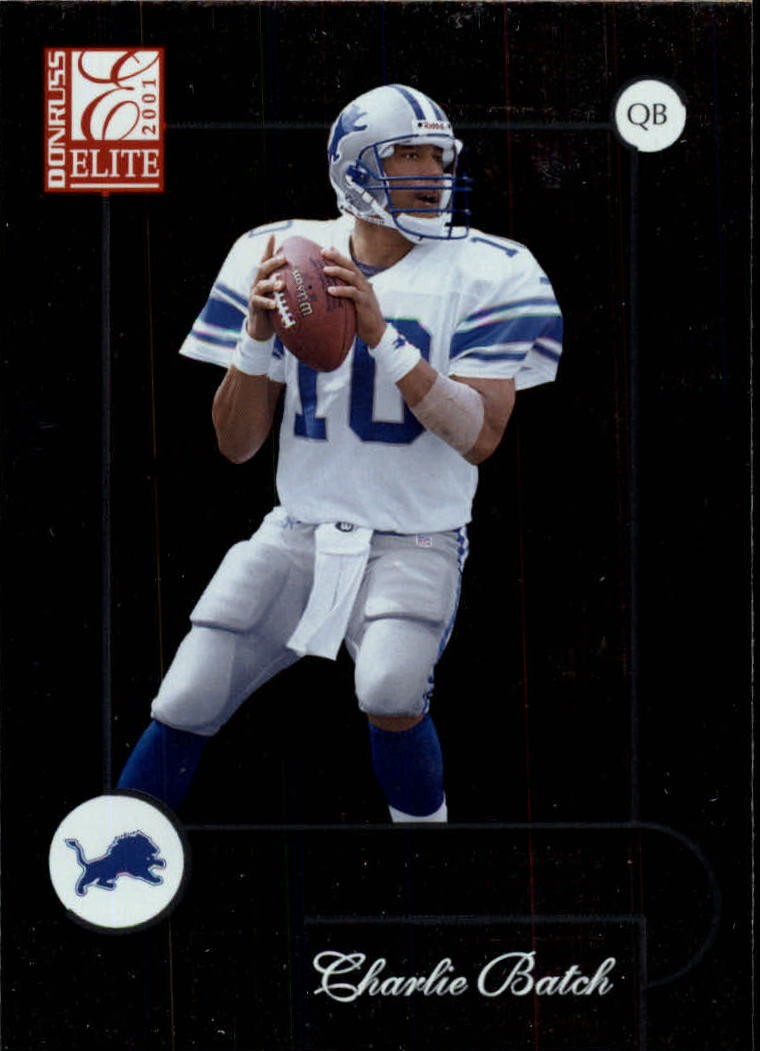 2001 Donruss Elite #31 Charlie Batch - FB