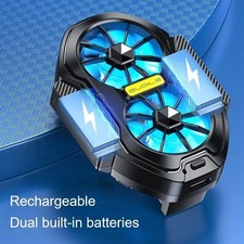 FS01 Dual Fan Rechargeable Mobile Phone Cooler Radiator Long Lasting Stronger