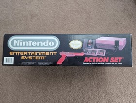 NES Console Action Set Empty Box