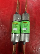 (2 Pcs) BUSSMANN - FRS-R-100 - Fusetron ENERGY EFFICIENT 100 AMP 600V RK5 (NEW)