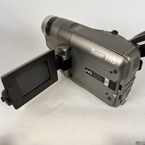 JVC GR-SXM527U Compact SVHS-C Video Camcorder Remote 400x Zoom 4 NEW TAPES READ - Picture 5 of 23