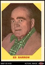 1960 Fleer #23 Ed Barrow Yankees HOF 5 - EX