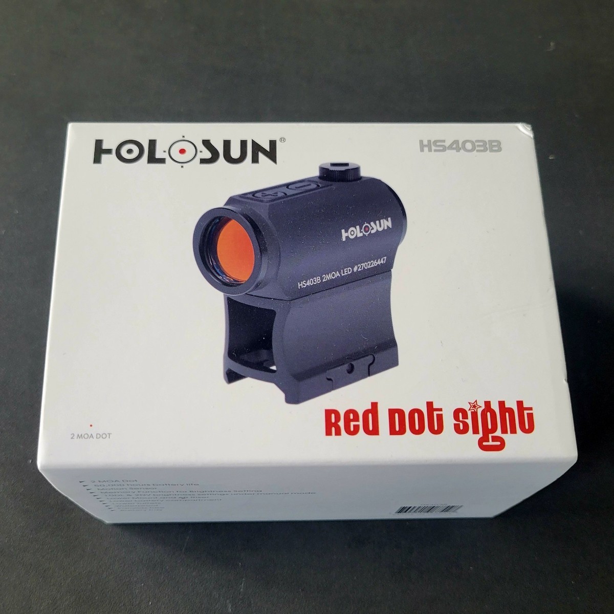 HOLOSUN HS403B Red Dot Sight for sale online | eBay