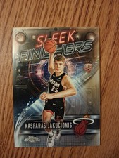 Kasparas Jakucionis 2025-26 Topps Chrome Sleek Finishers Insert #SF-30