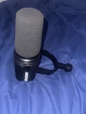 Shure MV7X XLR Podcast Dynamic Microphone - Black