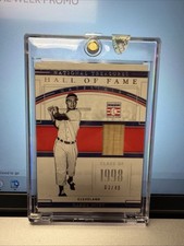 Larry Doby 2020 Panini National Treasures Bat Baseball HOF Card Relic /49