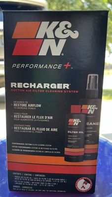 K&N Recharger Filter Care Cleaning Service Kit Squeeze Red 99-5050