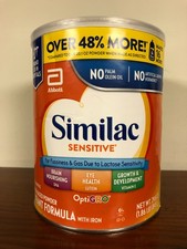Similac Sensitive OptiGRO Infant Formula 29.8 oz Exp: 7/26