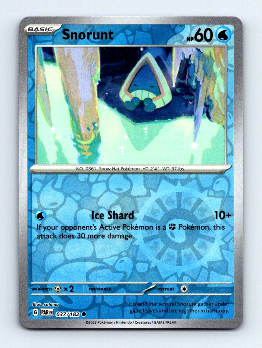 #37 2023 Paradox Rift ] Snorunt REVERSE HOLO