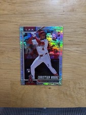 2026 Topps Celebration Christian Moore Opening Day Foil RC SP Angels Rookie #147