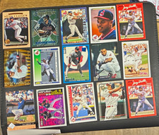 Albert Belle 15 Card Lot. Topps Refractor UD Fall Classic Die Cut