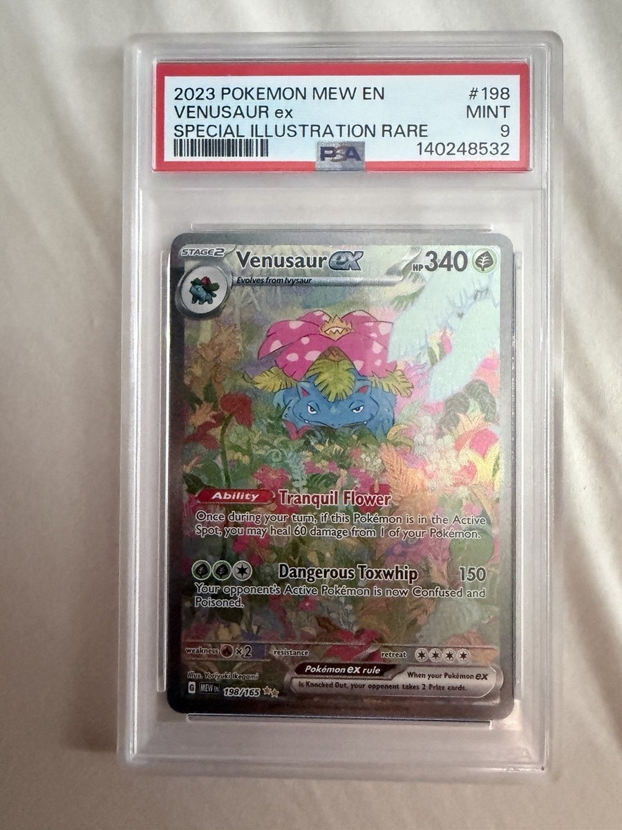 2023 Pokemon Mew En-151 #198 Venusaur Ex Special Illustration Rare