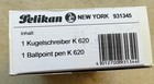 LEERBOX!  für PELIKAN K620 New York Kugelschreiber, inklusive Flyer