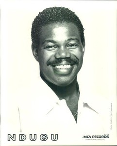 Press Photo: NDUGU 8x10 B&W 1989