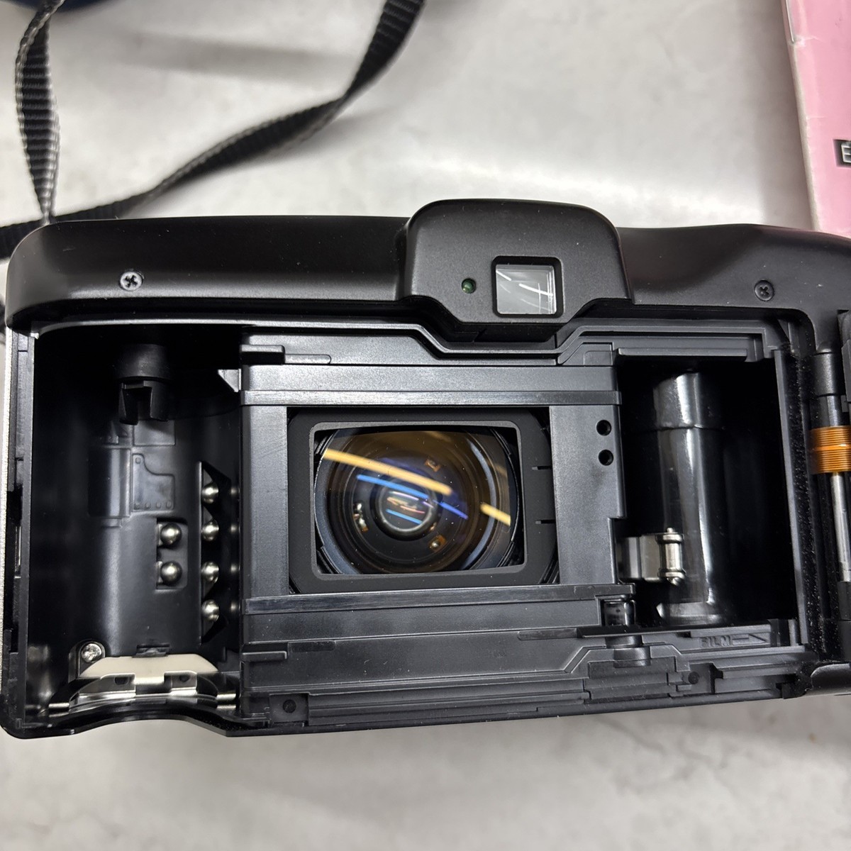 Canon Sure Shot Z115 Caption 35mm Point & Shoot Film Camera W/case