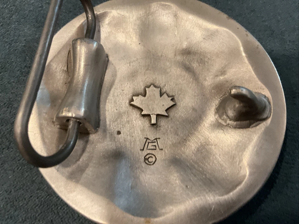 VINTAGE Paul McCartney Beatles Band Run Music Hippie Gift 70s Vtg Belt Buckle - Image 3 of 4