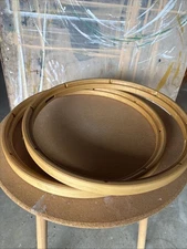 Maple Wood Snare Hoops Top And Bottom
