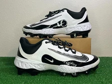 Nike Alpha Huarache Elite 4 Low MCS Baseball Plastic Cleats FD6225-108 Mens Size