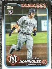 Topps 2024 Update Series Rookie Debut Jasson Dominguez #US175 New York Yankees