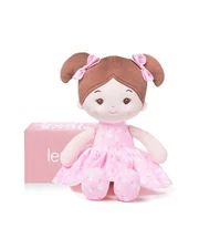 LeyaDoll Soft Baby Doll Toys 12, My First Baby Rag Doll for 1 Year-Old Girl B...
