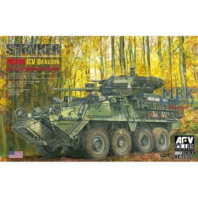 AFV Club AFV35391 M1296 Stryker ICV-D w/E.S.A. mod.work order M.W.O.