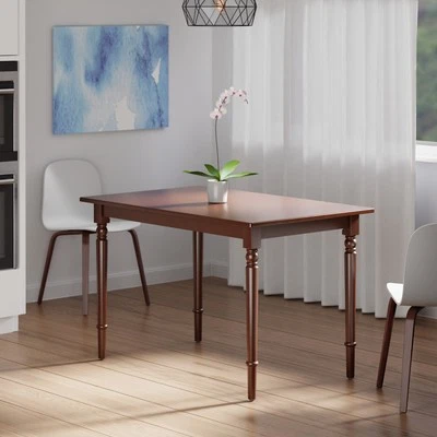 Winsome Ravenna Rectangle Dining Table Walnut Finish