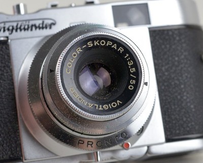 Voigtlander Vito B Color - Skopar Film Camera 1:3.5/50 PRONTO | eBay