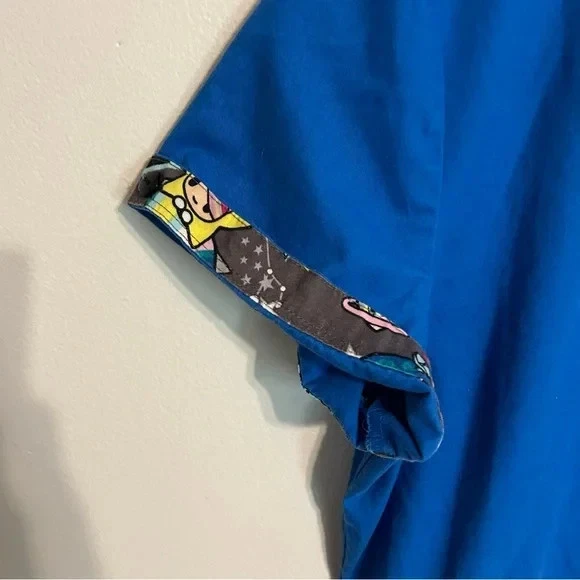 Koi x Tokidoki Blue Scrub Top L Large Space Cadet - Image 2 of 4