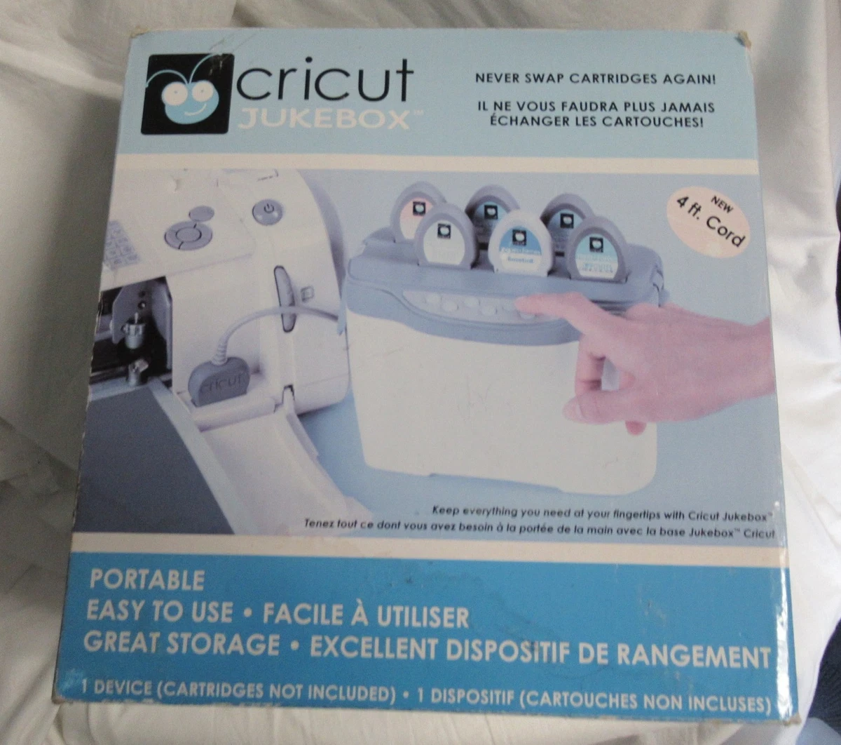 Câble de données Cricut Jukebox CRJK0001 de remplacement 16 pouces gris