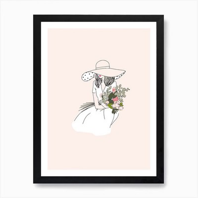 Fanny Kunstdruck gerahmt Wandbild Poster Leinwanddruck Bild