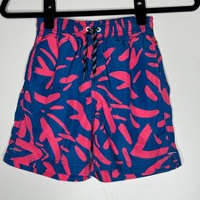 CrewCuts J. Crew Beachy Colorful Swim Trunk Boys Size 7