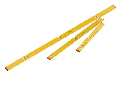 Stabila Wasserwaagen PRO SET 80 AS, 3-teilig: 180 cm / 100 cm / 60 cm