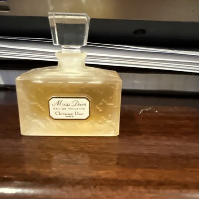  MINIATURE Vintage Miss Dior Christian Dior PURE PARFUM MINI Travel Perfume NOS