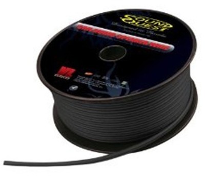 Sound Quest SQVLS18BK By Stinger 18 Gauge Car Audio Black Speaker Wire - 50 Feet