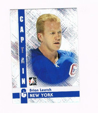 2011-12 ITG In The Game Captain C set break #12 Brian Leetch  SILVER /150