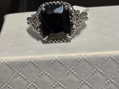 Bomb Party Exclusive BB, Make A Statement , GOT Ring, Black Onyx on Hema, Sz 8