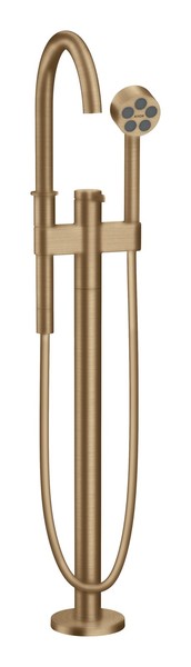Axor One Einhebel-Wannenmischer Bodenstehend Mit Hebelgriff - Brushed Bronze-image